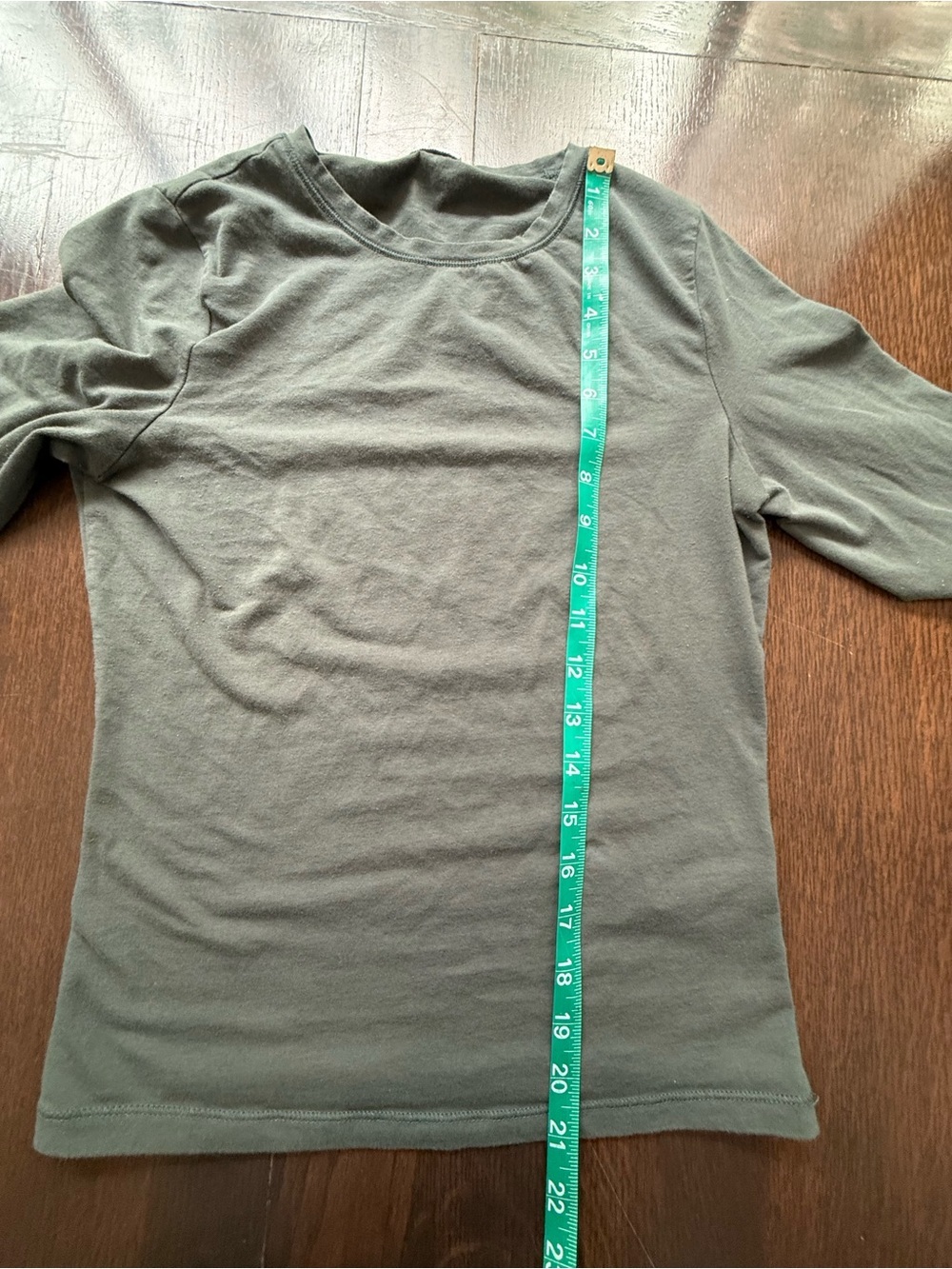 Garage Olive Green Long Sleeve Tee size small - Picture 3 of 7